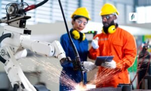 Read more about the article Smart Manufacturing: How AI and IoT Are Transforming Modern Industry