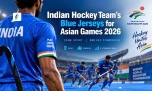 Read more about the article Indian Hockey Team’s Blue Jerseys for Asian Games 2026